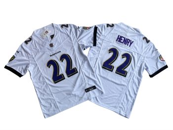Baltimore Ravens 22 Derrick Henry Vapor MEN WOMEN YOUTH S-6XL SIZE