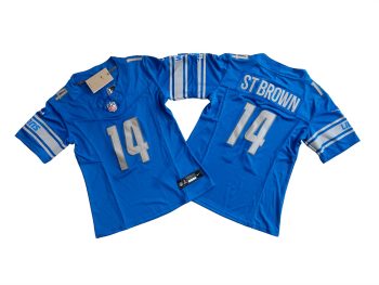 Detroit Lions 14 Amon-Ra St. Bro MEN WOMEN YOUTH S-6XL SIZE