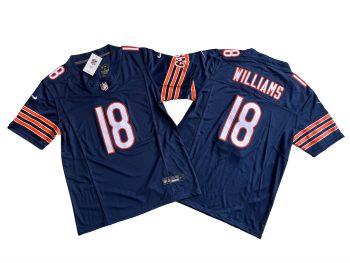 Chicago Bears 18 Caleb Williams y MEN WOMEN YOUTH S-6XL SIZE