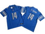 Detroit Lions 14 Amon-Ra St. Brown yy MEN WOMEN YOUTH S-6XL SIZE