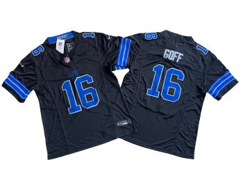 Detroit Lions Jared Goff Blacky MEN WOMEN YOUTH S-6XL SIZE