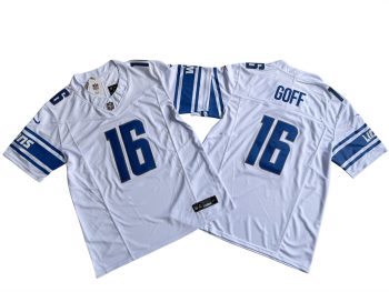 Detroit Lions 16 Jared Goff Vapor yyt MEN WOMEN YOUTH S-6XL SIZE