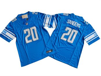 Detroit Lions 20 Barry Sanders Vapor MEN WOMEN YOUTH S-6XL SIZE