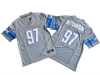 Detroit Lions 97 Aidan Hutchinson Vap MEN WOMEN YOUTH S-6XL SIZE