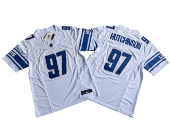 Detroit Lions 97 Aidan Hutchinson Vap MEN WOMEN YOUTH S-6XL SIZE