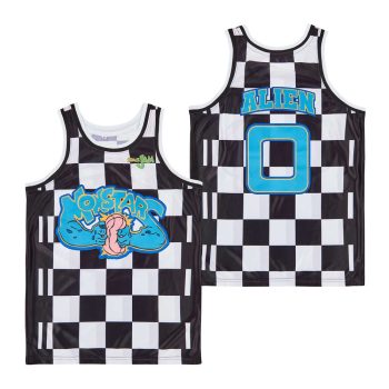 0# MONSTARS CHECKERED JERSEY MEN WOMEN YOUTH S-6XL SIZE