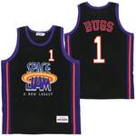 #1 BUGS SPACE JAM NEW LEGACY BLACK BASKETBALL JERSEY MEN WOMEN YOUTH S-6XL SIZE