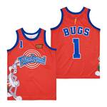 #1 LOONEY TUNES BUGS BUNNY BASKETBALL JERSEY RED orange MEN WOMEN YOUTH S-6XL SIZE