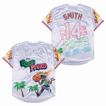 14# THE FRESH PRINCE OF BELAIR BASEBALL JERSEY white men women youth size S-6XL