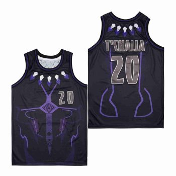20# BLACK PANTHER BASKETBALL JERSEY  MEN WOMEN YOUTH S-6XL SIZE