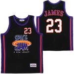 #23 LEBRON JAMES SPACE JAM NEW LEGACY BLACK BASKETBALL JERSEY MEN WOMEN YOUTH S-6XL SIZE