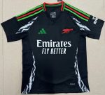 24-25 Arsenal away size S-4XL black Custom name and number