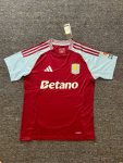 24-25 Aston Ville home Custom name and number