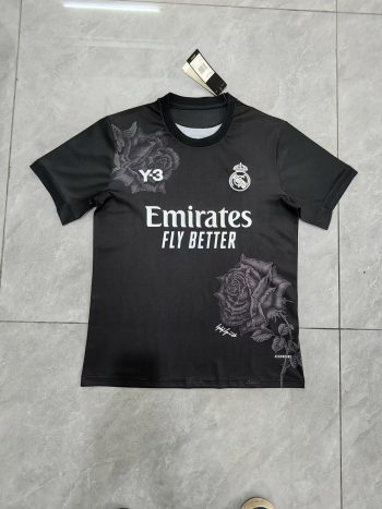 24-25 Real Madrid Y3 Black Custom name and number