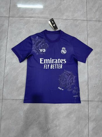 24-25 Real Madrid Y3 Purple Custom name and number