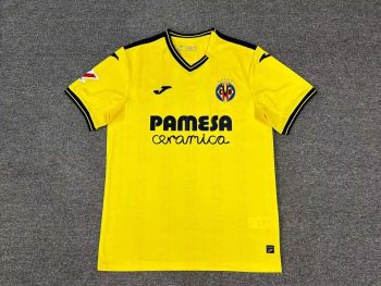 24-25 Villarreal home Custom name and number