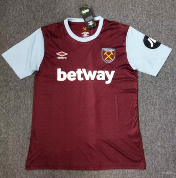 24-25 West Ham home Custom name and number