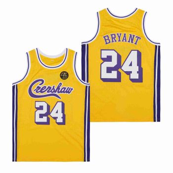 24# KOBE BRYANT LA CRENSHAW BASKETBALL JERSEY KB MEN WOMEN YOUTH S-6XL SIZE