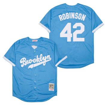 #42 Jackie Robinson Los Angeles  Dodgers baseball jersey Mitchell & Ness men women youth size S-6XL