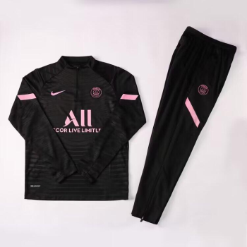 21-22 black Paris Saint-Germain PSG Soccer training uniform Men size S-3XL