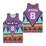 8# MARTIN TRIBAL SATIN JERSEY MEN WOMEN YOUTH S-6XL SIZE