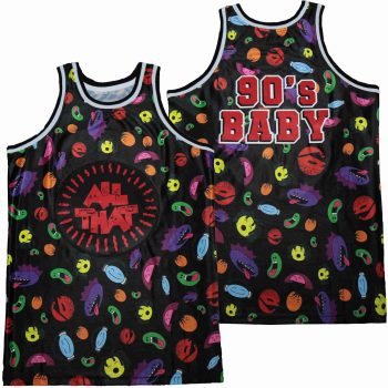 90# IN LIVING COLOR WAYANS BASKETBALL JERSEY black MEN WOMEN YOUTH S-6XL SIZE