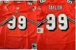 Vintage Michelle Jason Taylor Orange Miami Dolphins 2004 Legacy Player Jersey football jersey