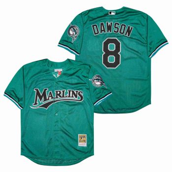 Andre Dawson Florida Marlins Jersey Mitchell & Ness men women youth size S-6XL