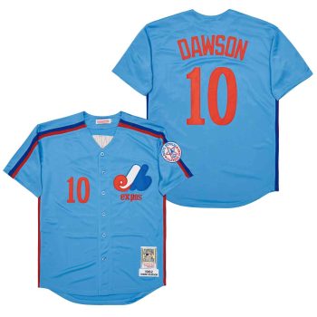Andre Dawson Montreal Expos Jersey 1982 retro men women youth size S-6XL