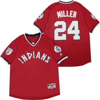 Andrew Miller Cleveland Indians Jersey Majestic men women youth size S-6XL