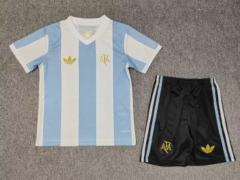 Argentina Anniversary edition of children's wear sky blue customize name and number