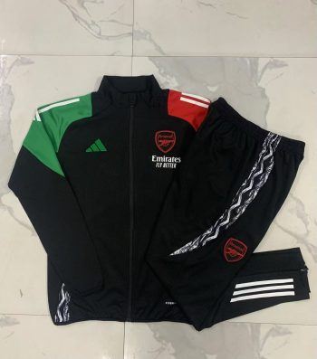 2024-25 Arsenal Black. -Arsenal Soccer training uniform  youth size S-3XL
