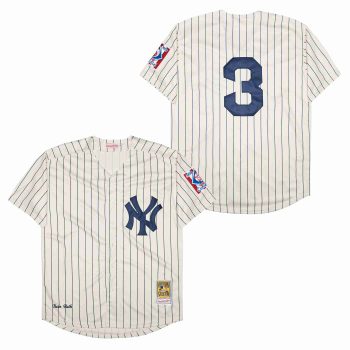 Babe Ruth New York Yankees Jersey Mitchell & Ness cream retro men women youth size S-6XL