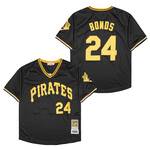 Barry Bonds Pittsburgh Pirates Jersey Mitchell & Ness black men women youth size S-6XL