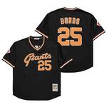 Barry Bonds San Francisco Giants Jersey Mitchell & Ness black