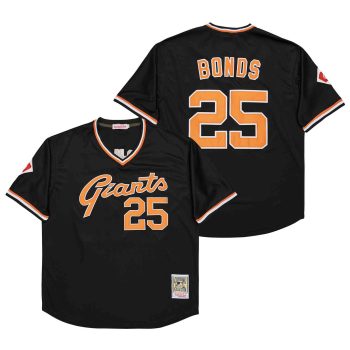 Barry Bonds San Francisco Giants Jersey Mitchell & Ness black men women youth size S-6XL