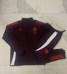 2024-25 Bayern Red Brown -Bayern Munich Soccer training uniform  youth size S-3XL