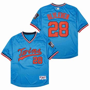 Bert Blyleven Minnesota Twins Jersey Majestic men women youth size S-6XL
