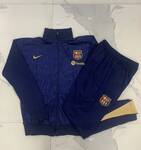 2024-25 Blue Ink Jet --Barcelona Soccer training uniform  youth size S-3XL
