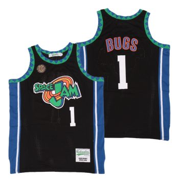 Bugs Bunny Space Jam  Headgear Classics Embroidered Basketball Jersey MEN WOMEN YOUTH S-6XL SIZE