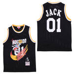 Cactus Jack by Travis Scott x BR x Mitchell Ness Rockets Jersey black MEN WOMEN YOUTH S-6XL SIZE
