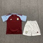 Children's wear 24-25 Aston Villa home customize name and number
