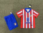 Children's wear 24-25 Atletico Madrid home customize name and number