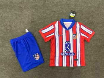 Children's wear 24-25 Atletico Madrid home customize name and number
