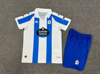 Children's wear 24-25 Deportivo home customize name and number