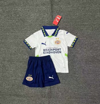 Children's wear 24-25 Ehnhoven away white customize name and number