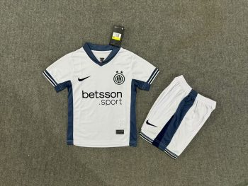 Children's wear 24-25 Inter away customize name and number