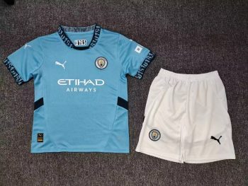 Children's wear 24-25 Manchester City home customize name and number