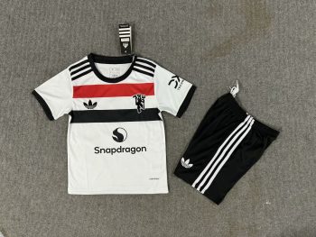 Children's wear 24-25 Manchester United away customize name and number
