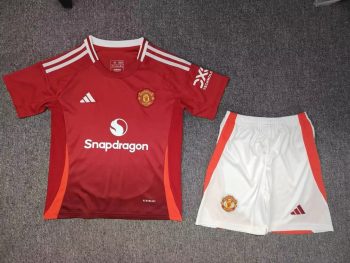 Children's wear 24-25 Manchester United home customize name and number